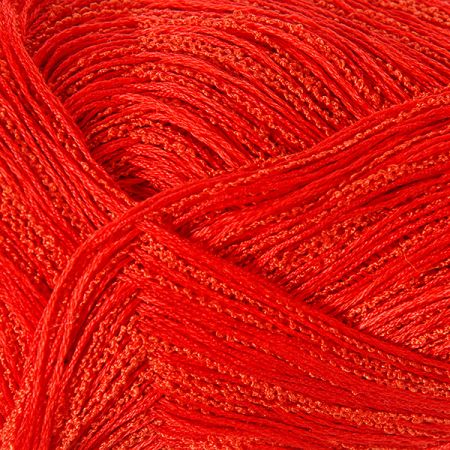 Bavlněná pletací příze MarLen červený melír