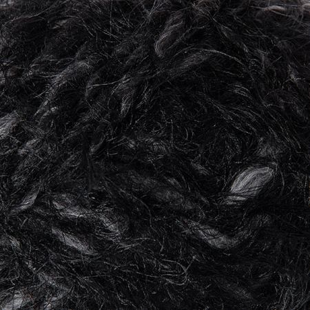 Vlněná směsová příze MarLen s dlouhým vlasem černá