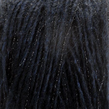 Pletací příze MarLen akryl směs tm.modrá/stříbrná