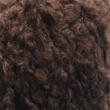 Mohérová pletací příze MarLen silnější součky tm.hnědá
