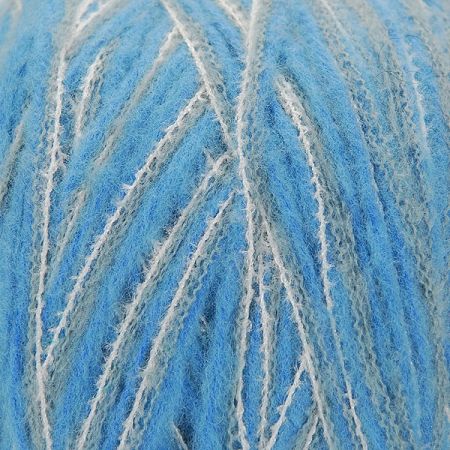 Vlněná pletací příze Marlen modrý melír