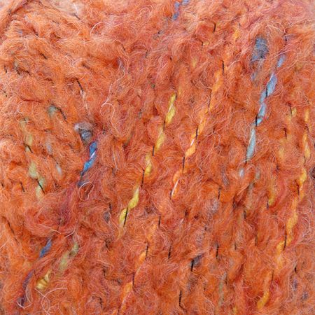 Efektní samovzorovací příze MarLen rezavá