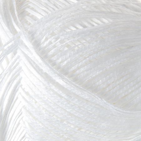 Bavlněná stužková pletací příze bílá
