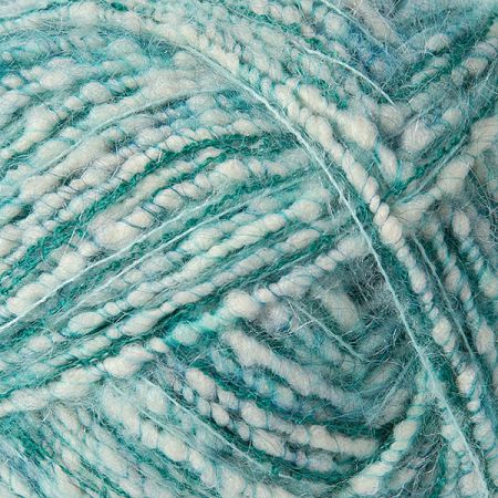 Vlněná směsová příze MarLen tyrkysový melír