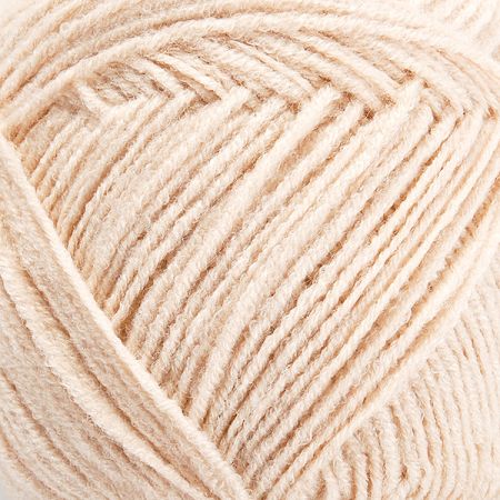 Vlněná směsová pletací příze MarLen krémová