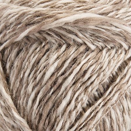 Vlněná pletací příze MarLen nestejné síly režná/smetanová