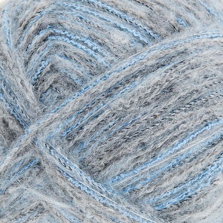 Vlněná pletací příze MarLen modrošedý melír