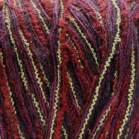 Vlněná pletací příze MarLen vínovozelený melír