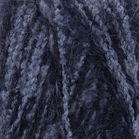 Vlněná pletací směs MarLen šedočerný melír