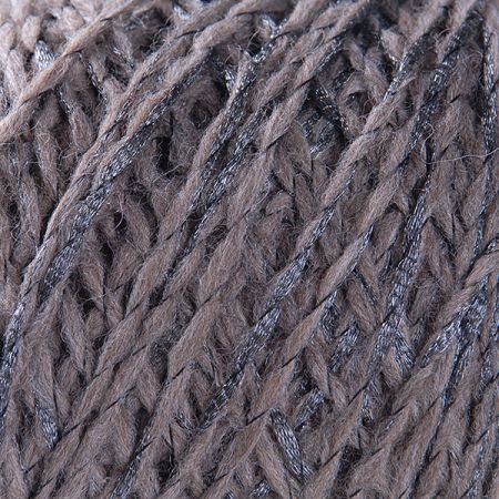 Pletací příze MarLen vlna směs hnědošedá