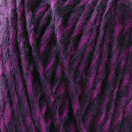 Vlněná pletací příze MarLen fialový melír