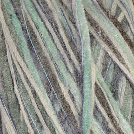 Vlněná směsová příze MarLen petrolejový melír