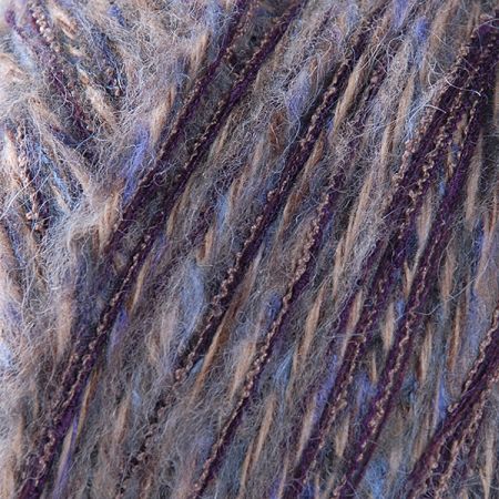 Vlněná příze MarLen hnědofialový melír