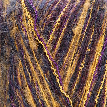 Vlněná pletací příze MarLen vínověžlutý melír