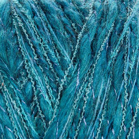 Směsová vlněná příze MarLen petrolejový melír