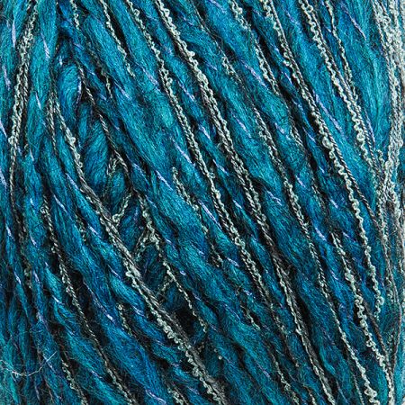 Směsová vlněná příze Marlen modrý melír