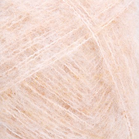 Pletací mohérová příze pískově béžový melír