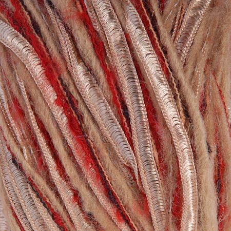 Pletací příze Marlen zlatočervená