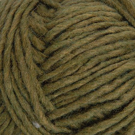 Vlněná silnější pletací příze MarLen "robusta" lahvově zelená