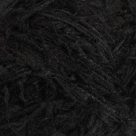Vlněná pletací příze MarLen se střapečky černá
