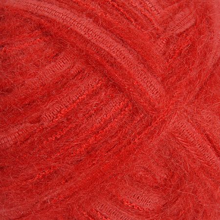 Vlněná pletací příze MarLen červený melír