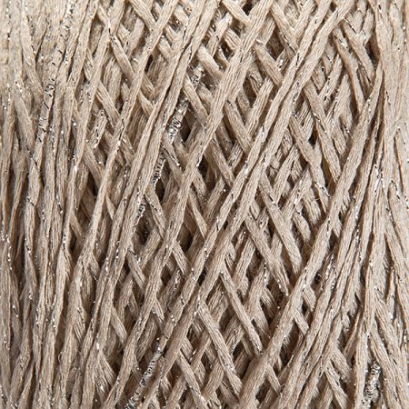 Efketní směsová příze MarLen béžovostříbrná