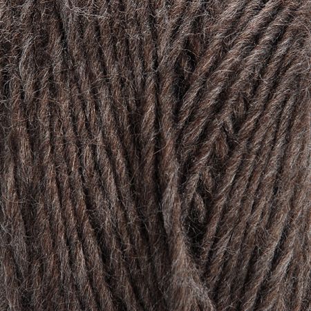 Vlněná silnější pletací příze MarLen "robusta" hnědá