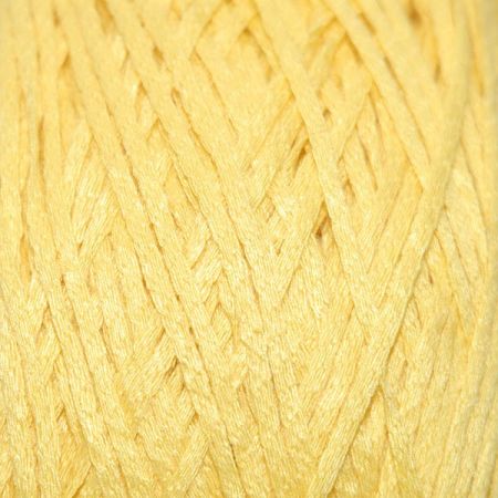 Stužková příze bavlna středně silná žlutá