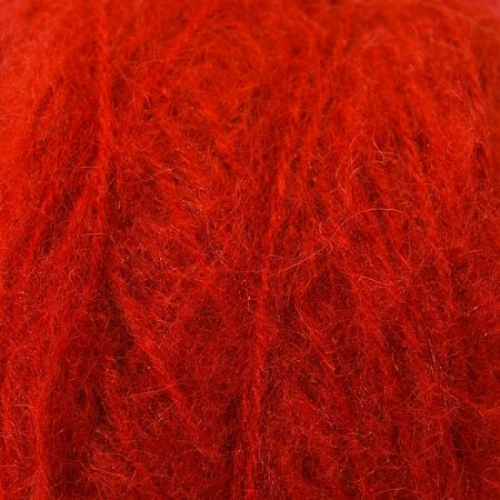 Mohérová směsová příze MarLen tm.červená