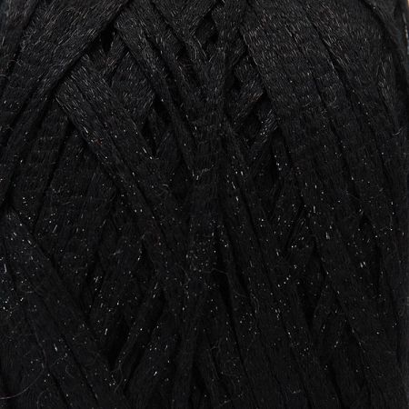 Stužková příze Marlen s leskem černá