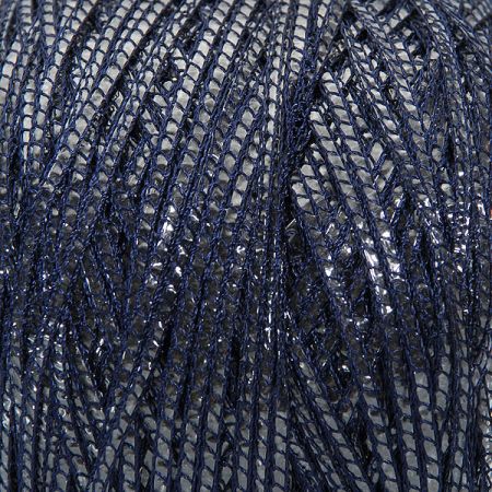 Efektní příze Marlen směs vis/PP tm.modrá