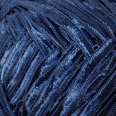 Stužka viskoza lesk modrá