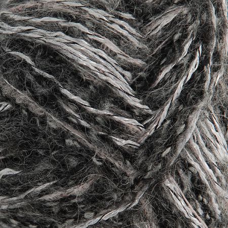 Vlněná směsová příze MarLen černohnědý melír