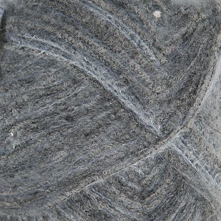 Efektní vlněná příze MarLen šedý melír s leskem