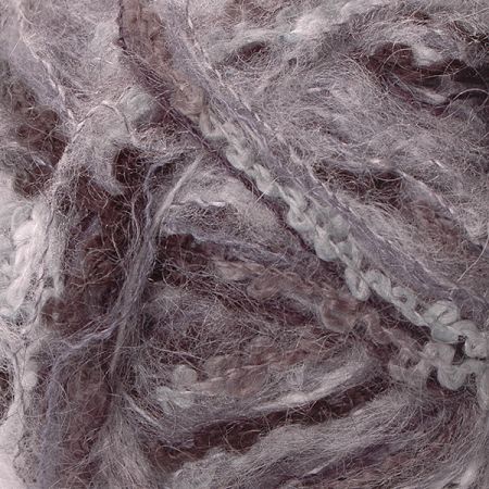 Směsová vlněná pletací příze šedý melír