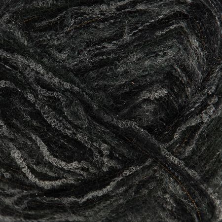 Vlněná pletací příze Marlen šedý buklé melír