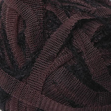 Směsová pletací příze Marlen hnědočerné barvy