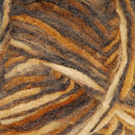 Vlna směs příze Marlen hnědozlatý melír