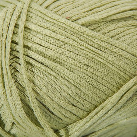 Bavlněná stužková pletací příze pistáciovo-zelená