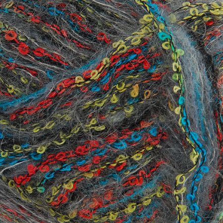 Vlna moher pletací příze Marlen efektní melír