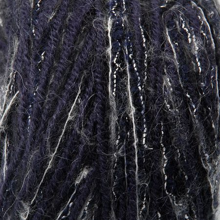Vlněná příze Marlen tmavěmodrobílý melír