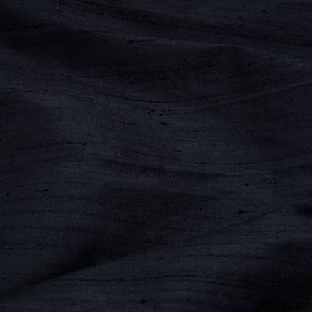 Šantung jednobarevný černý