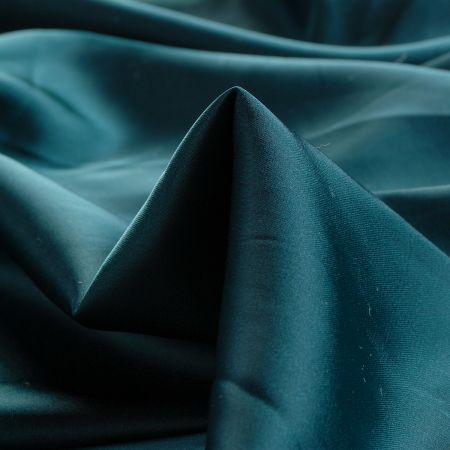 Satén matný jemný (imitace hedvábí) – petrol