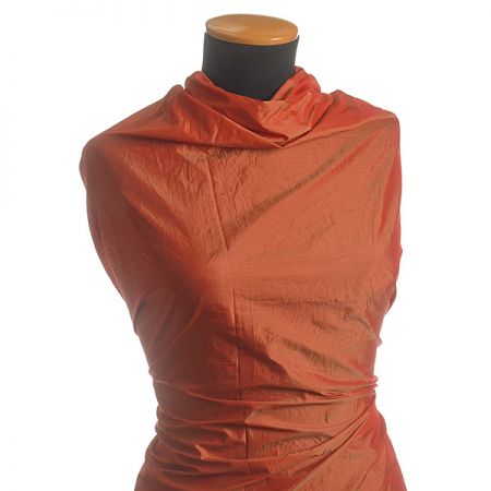 Imitace duppion skořicový