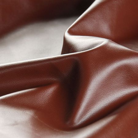 Imitace kůže hnědá