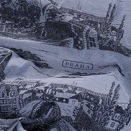 Panorama Praha sivá / čierna kupón