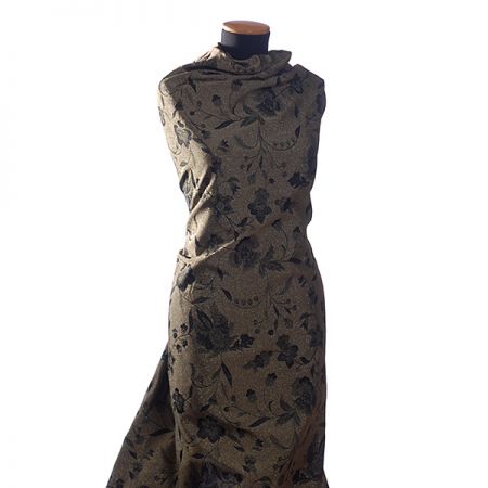 Lamé žakárová dekorační tkanina Marlen P