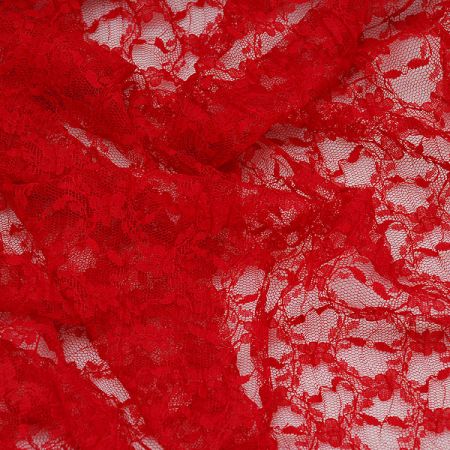 Krajka malinově červená