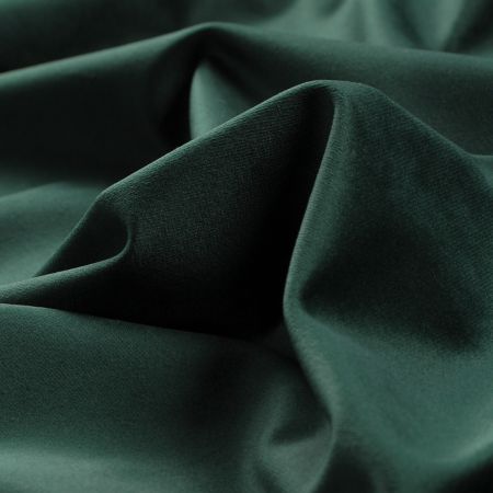 Sametová dekorační látka tmavě zelená