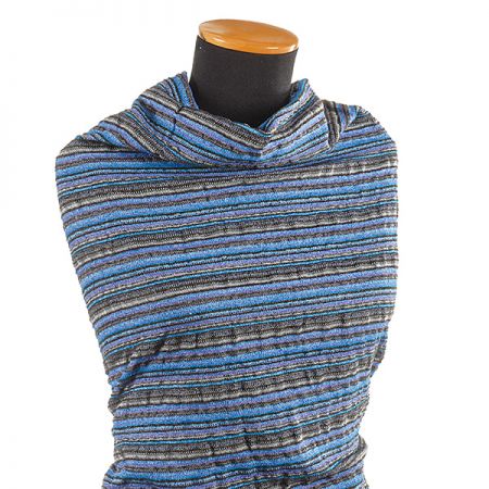 Látka design Art Fabrics kostýmovka vlna směs modrošedá